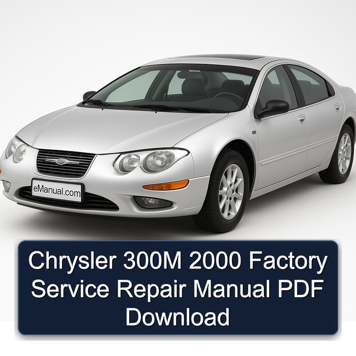 Chrysler 300M 2000 Factory Service Repair Manual PDF Download