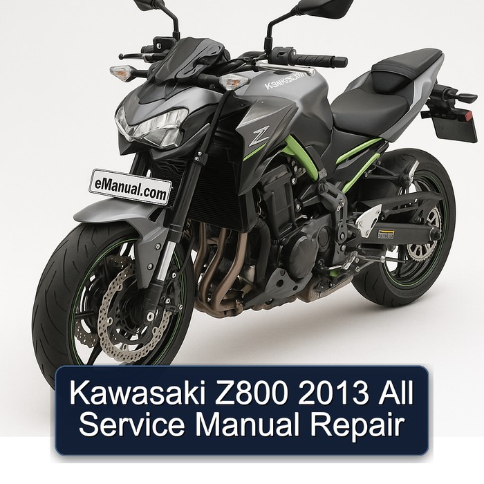 Kawasaki Z800 2013 All Service Manual Repair