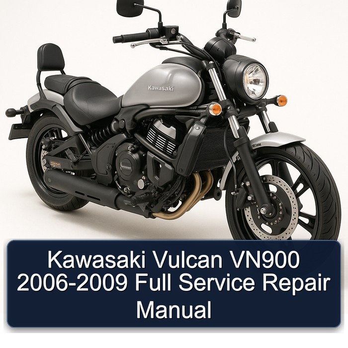 Kawasaki Vulcan VN900 2006-2009 Full Service Repair Manual