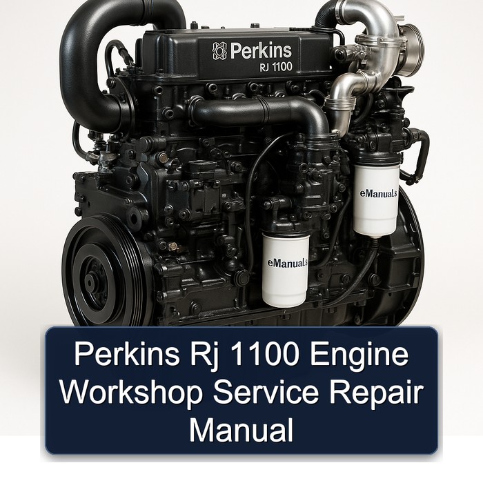 Perkins Rj 1100 Engine Workshop Manual de servicio y reparación
