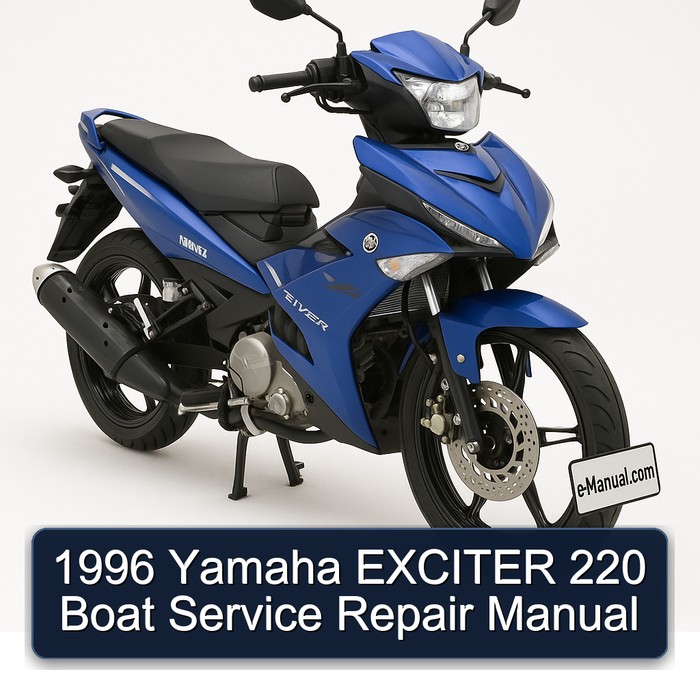 1996 Yamaha EXCITER 220 Boat Service Repair Manual