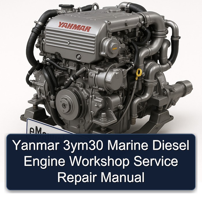 Yanmar 3ym30 Marine Diesel Engine Workshop Service Repair Manual