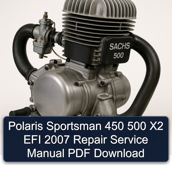 Polaris Sportsman 450/500 X2 EFI (2007) Reparaturhandbuch