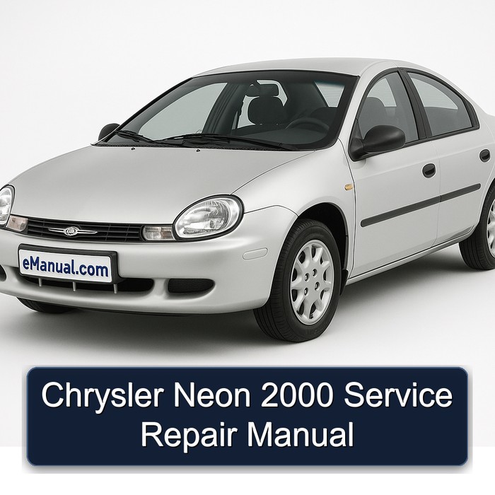 Chrysler Neon 2000 Manual de servicio y reparación