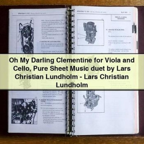Oh My Darling Clementine for Viola and Cello Pure Sheet Music Duet by Lars Christian Lundholm - Lars Christian Lundholm PDF Download