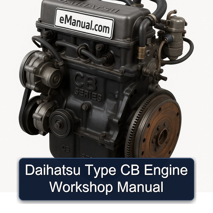 Daihatsu Typ CB Werkstatt-Handbuch