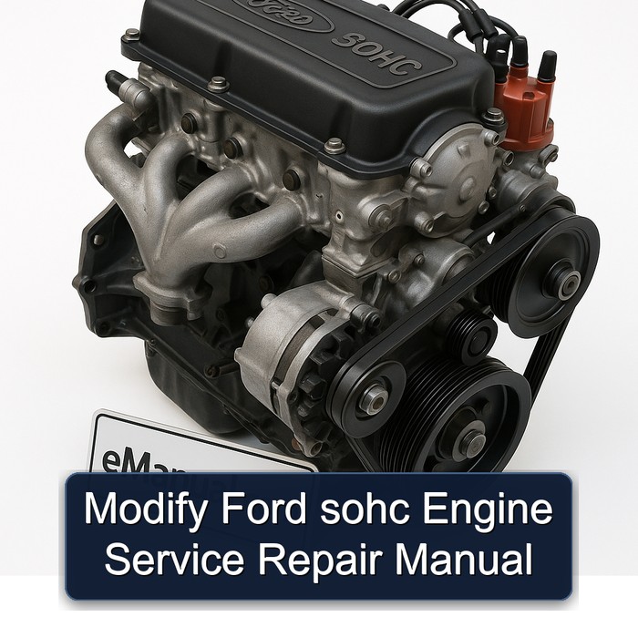 Modify Ford sohc Engine Manual de servicio y reparación