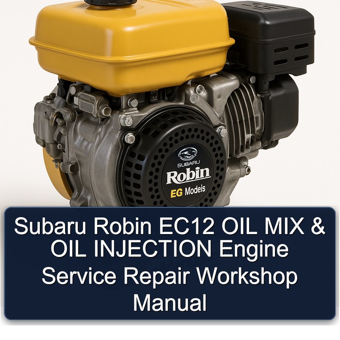 Subaru Robin EC12 Öl-Mix & Öleinspritzungs-Reparaturhandbuch