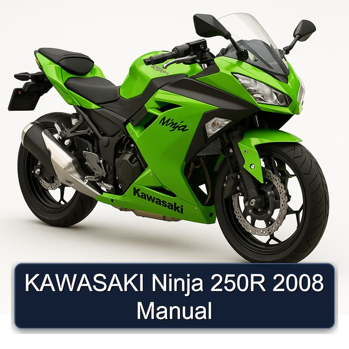 KAWASAKI Ninja 250R 2008 Manual