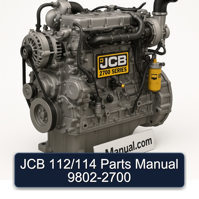 JCB 112/114 Parts Manual 9802-2700