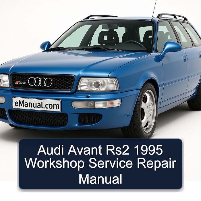 Audi Avant Rs2 1995 Workshop Manual de servicio y reparación