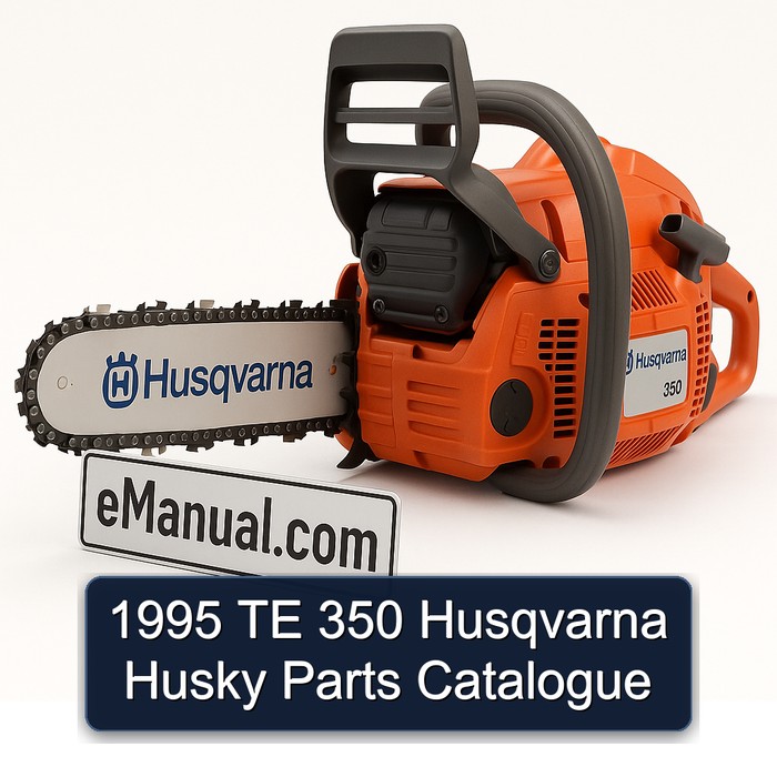 1995 TE 350 Husqvarna Husky Parts Catalogue