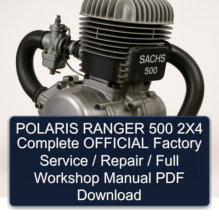 Manual de Servicio Polaris Ranger 500 2x4