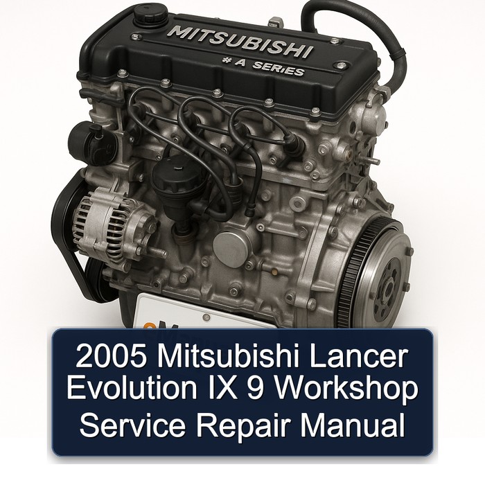 Manual de Reparación y Servicio Mitsubishi Lancer Evolution IX 2005