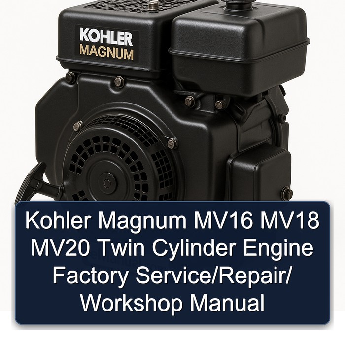 Kohler Magnum MV16/18/20 Zylinder-Motor Werkstattmanual