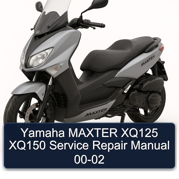 Yamaha MAXTER XQ125 XQ150 Service Repair Manual 00-02