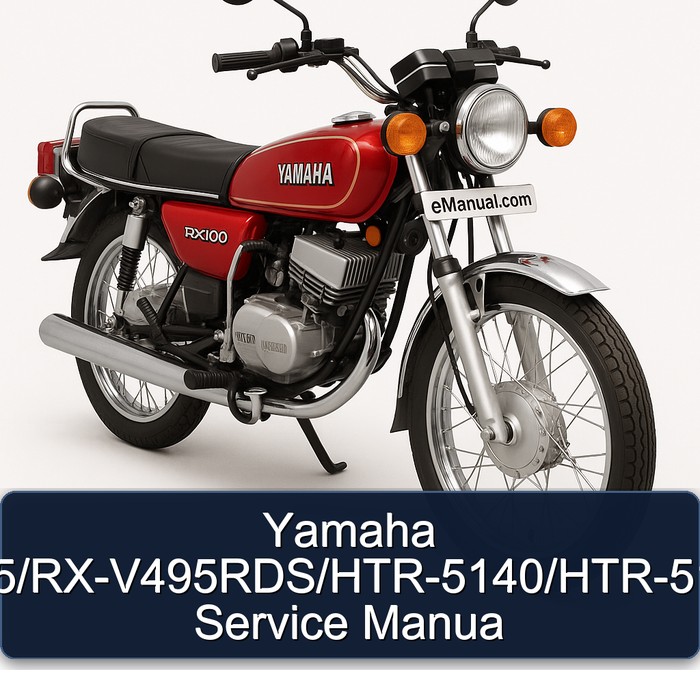 Yamaha RX-V495/RX-V495RDS/HTR-5140/HTR-5140RDS Service Manua