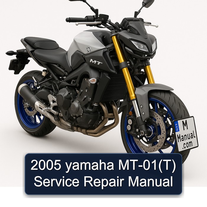 2005 yamaha MT-01(T) Manual de servicio y reparación