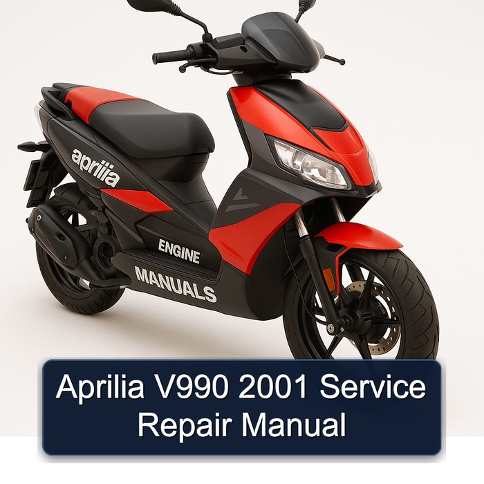 Aprilia V990 2001 Manual de servicio y reparación