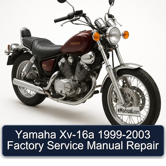 Yamaha Xv-16a 1999-2003 Factory Service Manual Repair