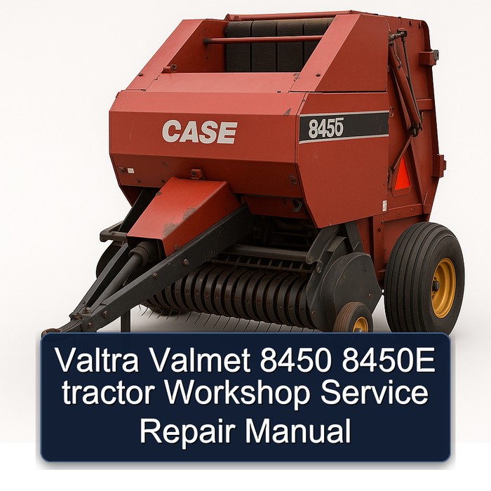 Manual de Servicio y Reparación del Tractor Valtra Valmet 8450/8450E