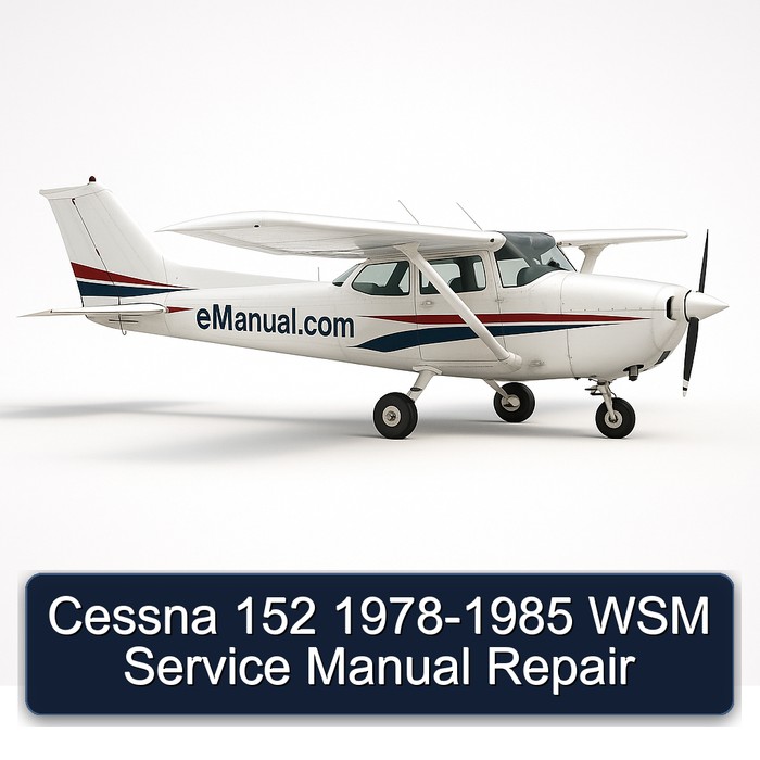 Cessna 152 1978-1985 WSM Service Manual Repair