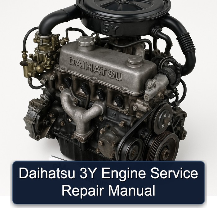 Manual de Reparación y Servicio del Motor Daihatsu 3Y