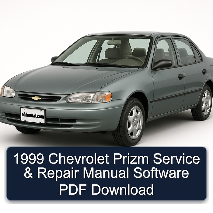 1999 Chevrolet Prizm Manual de servicio y reparación Software PDF Download