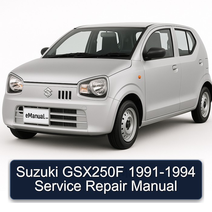 Suzuki GSX250F 1991-1994 Manual de servicio y reparación