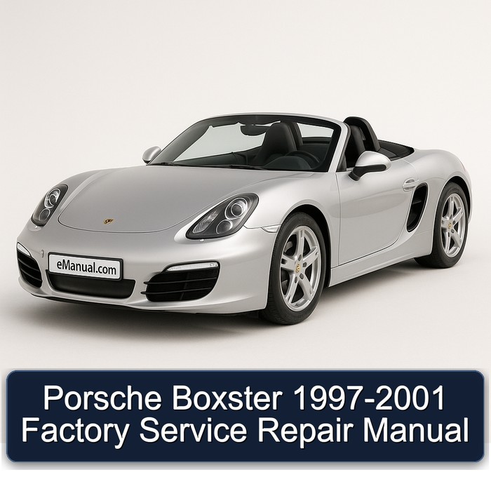 Porsche Boxster 1997-2001 Factory Manual de servicio y reparación