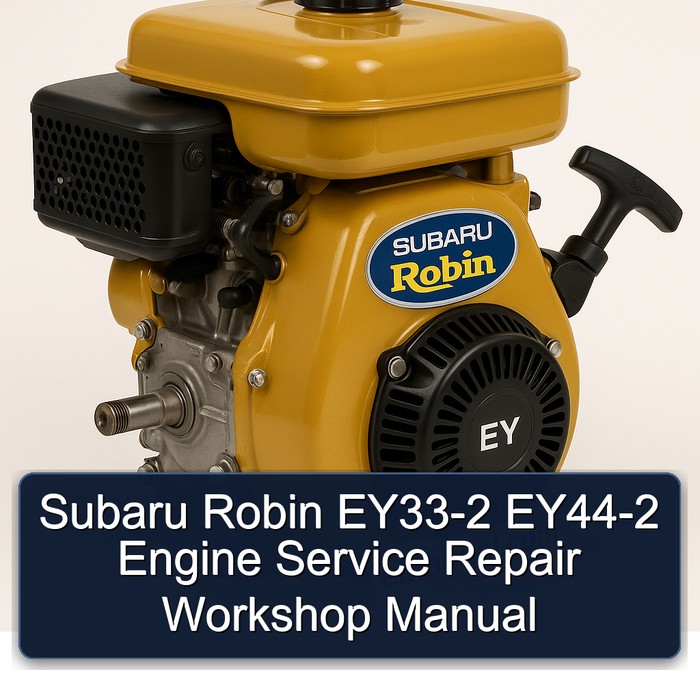 Subaru Robin EY33-2 / EY44-2 Werkstatt-Handbuch für Wartung und Reparatur