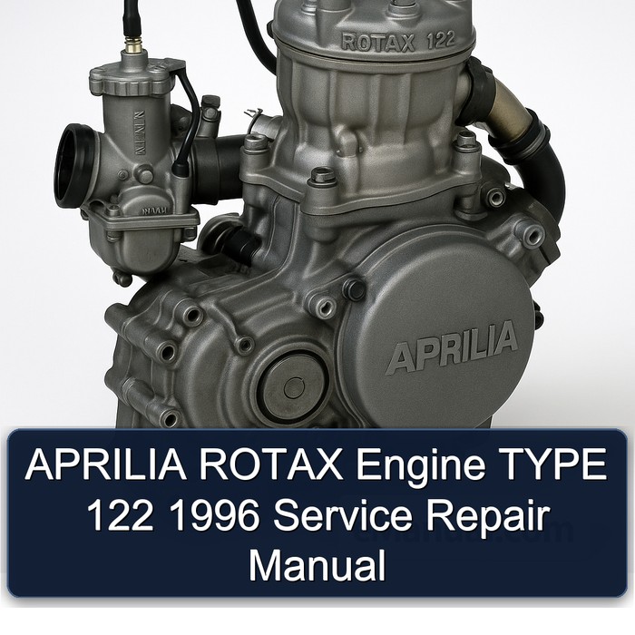 Manual de Reparación y Servicio Aprilia Rotax 122 (1996)
