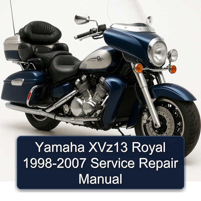 2007 Yamaha XVz13 Royal Workshop Service Repair Manual PDF Download