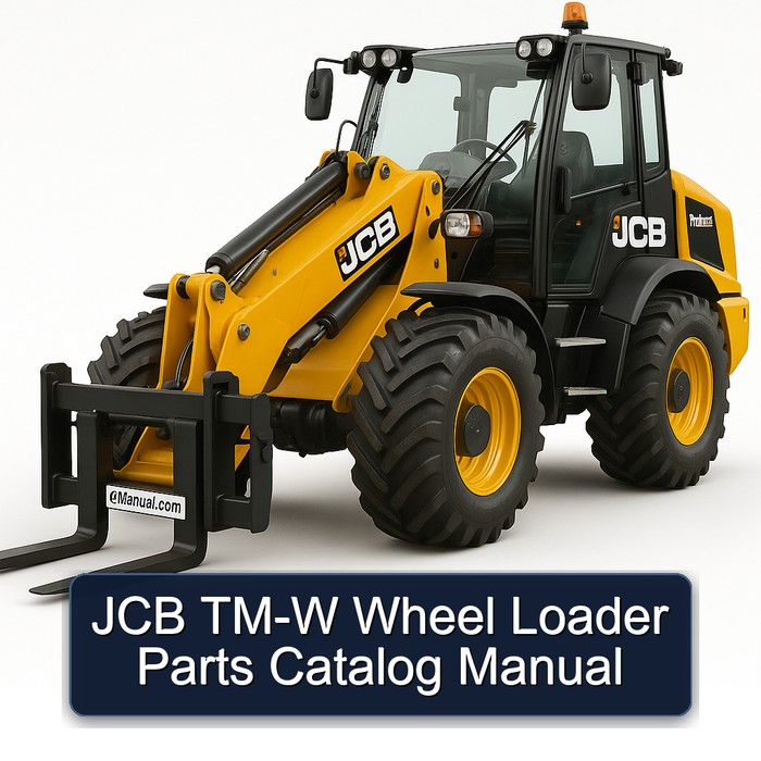 JCB TM-W Wheel Loader Parts Catalog Manual