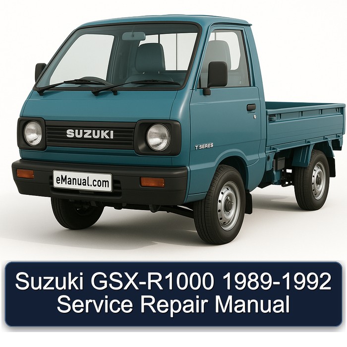 Suzuki GSX-R1000 1989-1992 Manual de servicio y reparación
