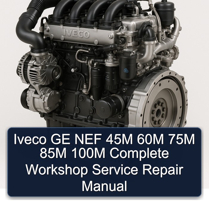 Iveco Ge Nef 45M 60M 75M 85M 100M Workshop Service Repair Manual PDF Download