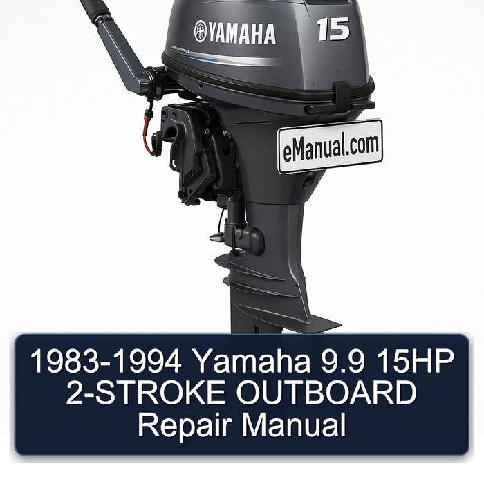 1983-1994 Yamaha 9.9 15HP 2-STROKE OUTBOARD Repair Manual