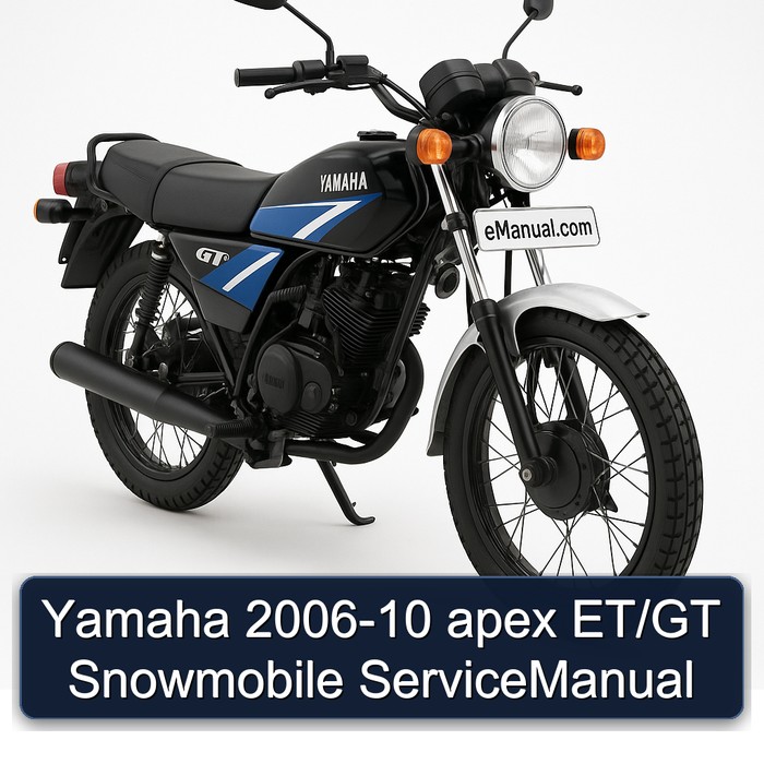 Yamaha 2006-10 apex ET/GT Snowmobile ServiceManual