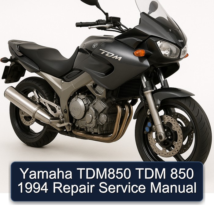 Yamaha TDM850 TDM 850 1994 Repair Service Manual