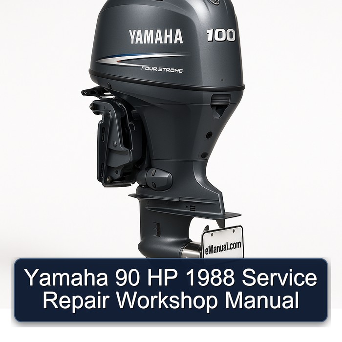 Yamaha 90 HP 1988 Service Repair Workshop Manual 