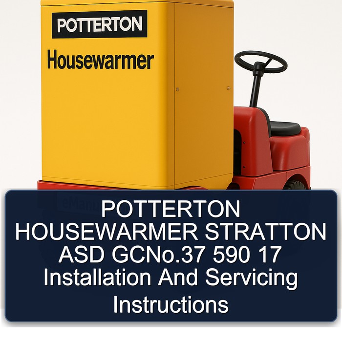 Potterton Housewarmer Stratton Asd GCNo.37 590 17 Installation and Servicing Instructions PDF Download