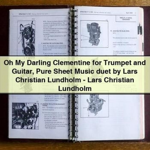 Oh My Darling Clementine for Trumpet and Guitar Pure Sheet Music Duet by Lars Christian Lundholm - Lars Christian Lundholm PDF Download