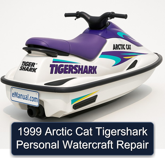 1999 Arctic Cat Tigershark Personal Watercraft Repair