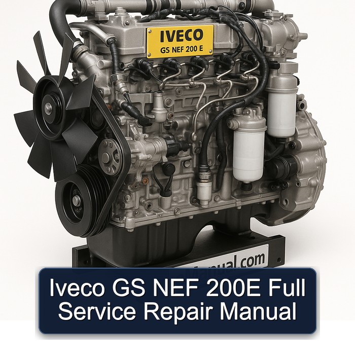 Manual de Reparación Completo Iveco GS NEF 200E