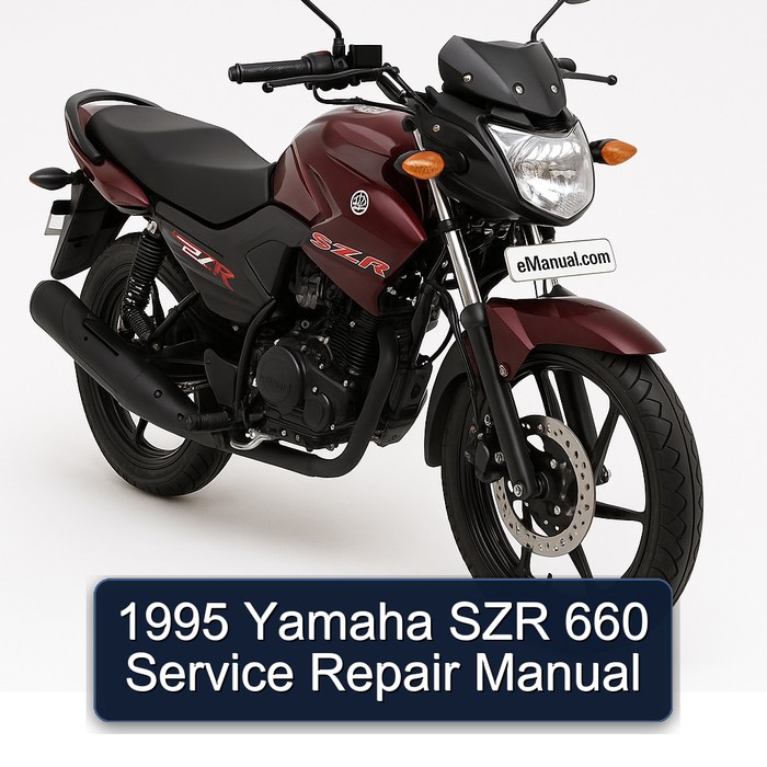 1995 Yamaha SZR 660 Service Repair Manual
