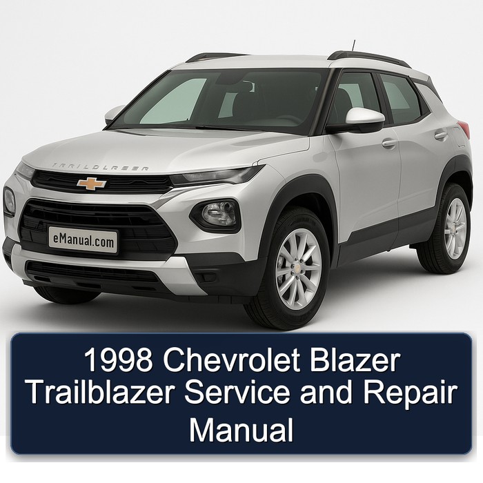 1998 Chevrolet Blazer Trailblazer Manual de servicio y reparación
