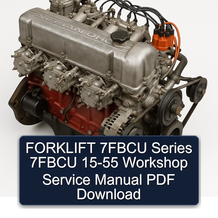 Forklift 7FBCU Series 7FBCU 15-55 Workshop Service Repair Manual PDF Download