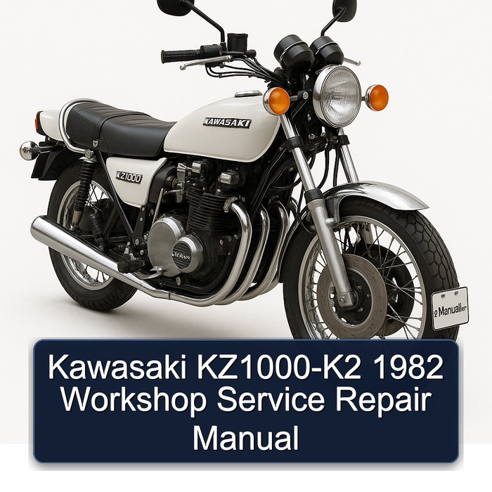 Kawasaki KZ1000-K2 1982 Workshop Manual de servicio y reparación