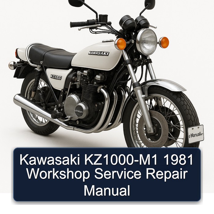 Kawasaki KZ1000-M1 1981 Workshop Service Repair Manual