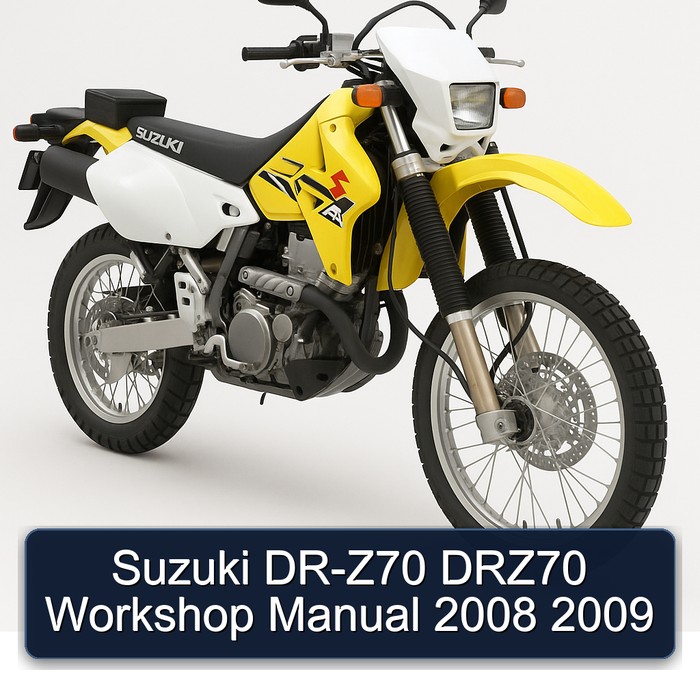 Suzuki DR-Z70 DRZ70 Workshop Manual 2008 2009